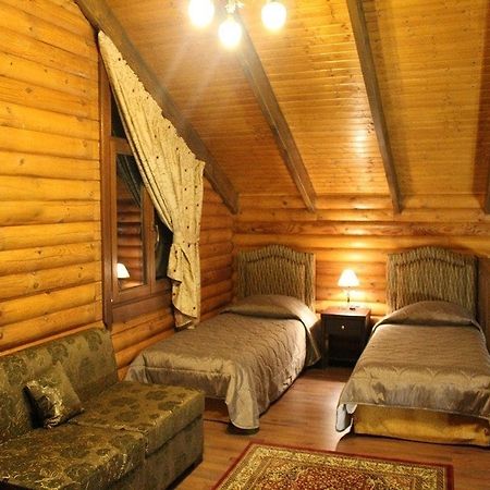 Natura Chalets Mega Chorio Kültér fotó
