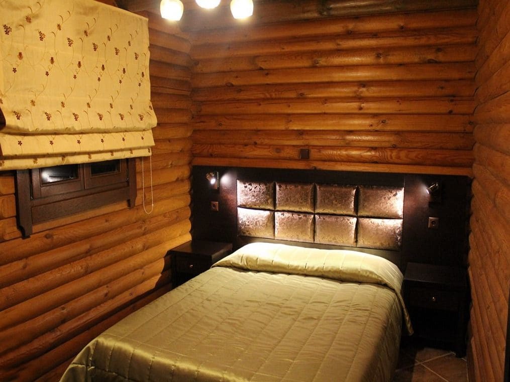 Natura Chalets Mega Chorio Kültér fotó